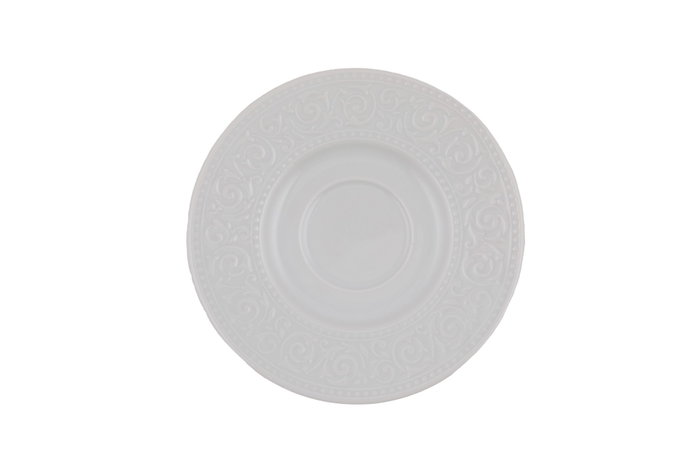 Hermia Juego de Tazas de Café ACL12KT00 de 12 Piezas en Blanco